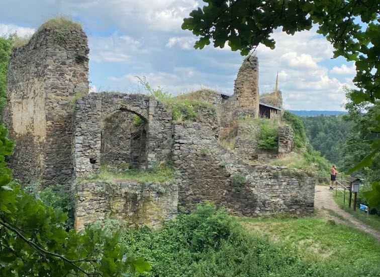 Krašov Castle Ruins, Czech Republic (Czechia)